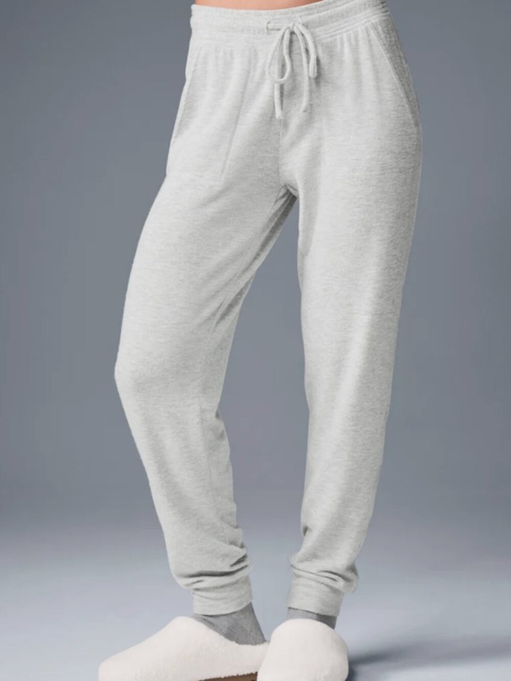 Alo Yoga Soho Sweatpant / Athletic Gray / Size: Small